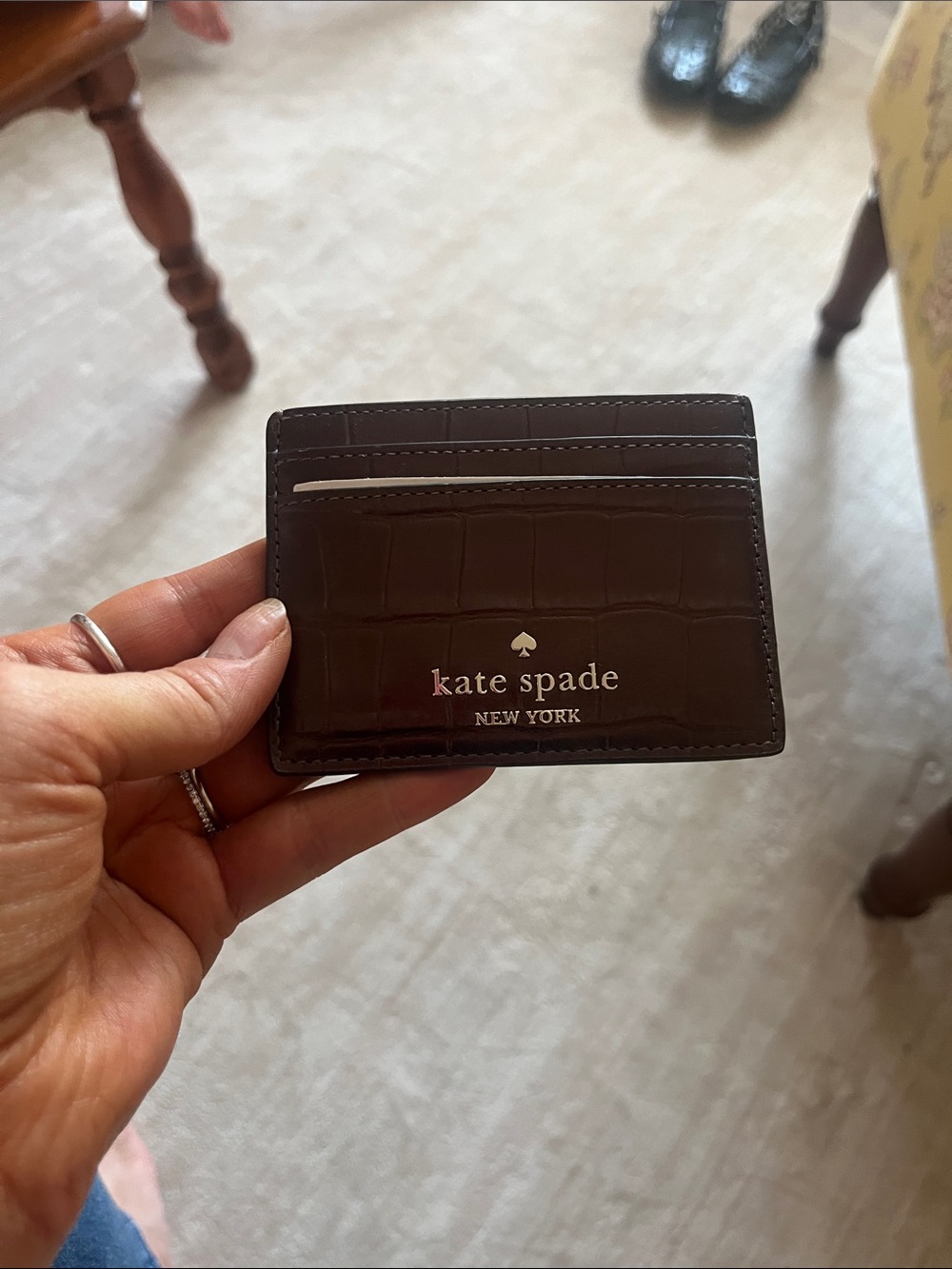 NWT Kate Spade card holder